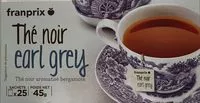 Mängden socker i Thé Noir Earl Grey