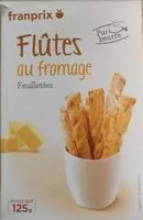 Mängden socker i Flûtes au fromage