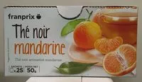 Mängden socker i Thé noir mandarine