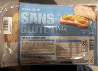 Mängden socker i Pain tranche sans gluten