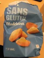 Mängden socker i Madeleines sans Gluten