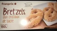Mängden socker i Bretzels aux cristaux de sucre