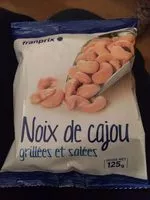 Mängden socker i Noix de cajou