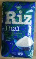 Mängden socker i Riz Thaï