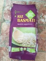 Mängden socker i Riz basmati bio - Qualité supérieure