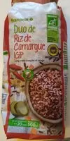 Mängden socker i Duo de riz camargue bio