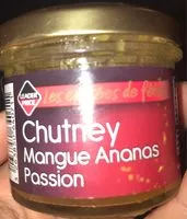 Mängden socker i Chutney mangue ananas passion