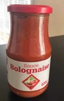 Mängden socker i Sauce bolognaise