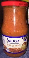 Mängden socker i Sauce bolognaise