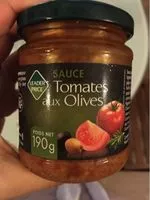Mängden socker i Sauce Tomate aux Olives