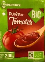 Mängden socker i Purée de tomate bio