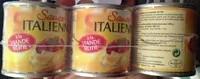Mängden socker i Sauce Italienne (à la Viande Rôtie) Lot de 3