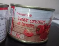 Mängden socker i double concentré de tomates