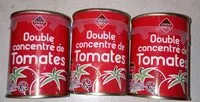 Mängden socker i Double concentré de Tomate