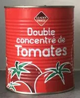 Mängden socker i Double concentré de Tomates