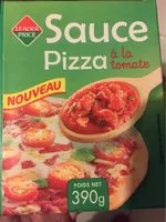 Mängden socker i Sauce pizza a la tomate