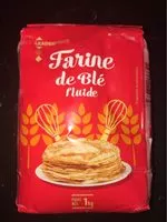 Mängden socker i Farine de blé fluide