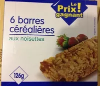 Mängden socker i Barres céréalières aux noisettes