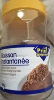 Mängden socker i Péparation pour boisson instantanée au cacao maigre