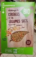 Mängden socker i Mélange de céréales et de légumes secs