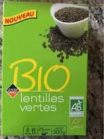 Mängden socker i Lentilles Vertes Bio