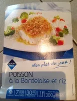 Mängden socker i Poisson à la bordelaise et riz