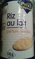 Mängden socker i Riz au lait parfum vanille