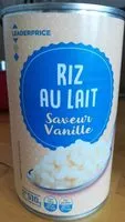 Mängden socker i Riz au lait saveur vanille