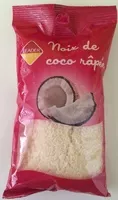 Mängden socker i Noix de coco râpée