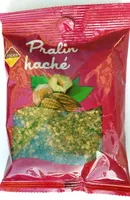 Mängden socker i Pralin haché