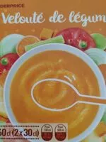 Mängden socker i Velouté de légumes
