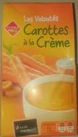 Mängden socker i Velouté de carottes à la crème