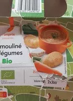 Mängden socker i Mouline de legumes bio franprix