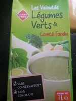 Mängden socker i Les veloutés légumes vert & comté fondu