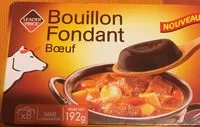 Mängden socker i Bouillon fondant boeuf