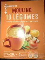 Mängden socker i Mouliné 10 legumes