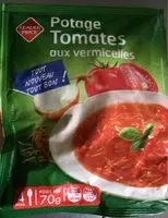 Mängden socker i Potage tomates aux vermicelles