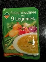 Mängden socker i Soupe moulinée aux 9 légumes