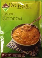 Mängden socker i Soupe Chorba