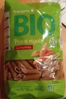 Mängden socker i Penne rigate complètes