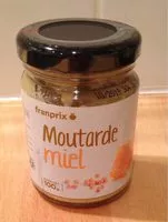 Mängden socker i moutarde au miel