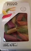 Mängden socker i Penne multicolorea