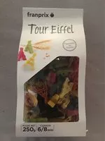 Mängden socker i Pates Tour eiffel Multicolores