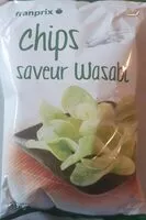 Mängden socker i Chips saveur Wasabi