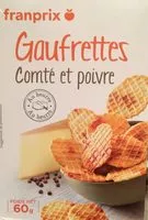 Mängden socker i gaufrettes pur beurre comte