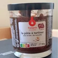 Mängden socker i La pate a tartiner aux eclats de noisettes