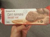 Mängden socker i Carré normand - Chocolat noir