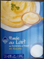 Mängden socker i Purée au lait de pommes de terre en flocons