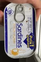 Mängden socker i Sardines à l'huile végétale