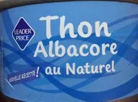 Mängden socker i thon albacore au naturel